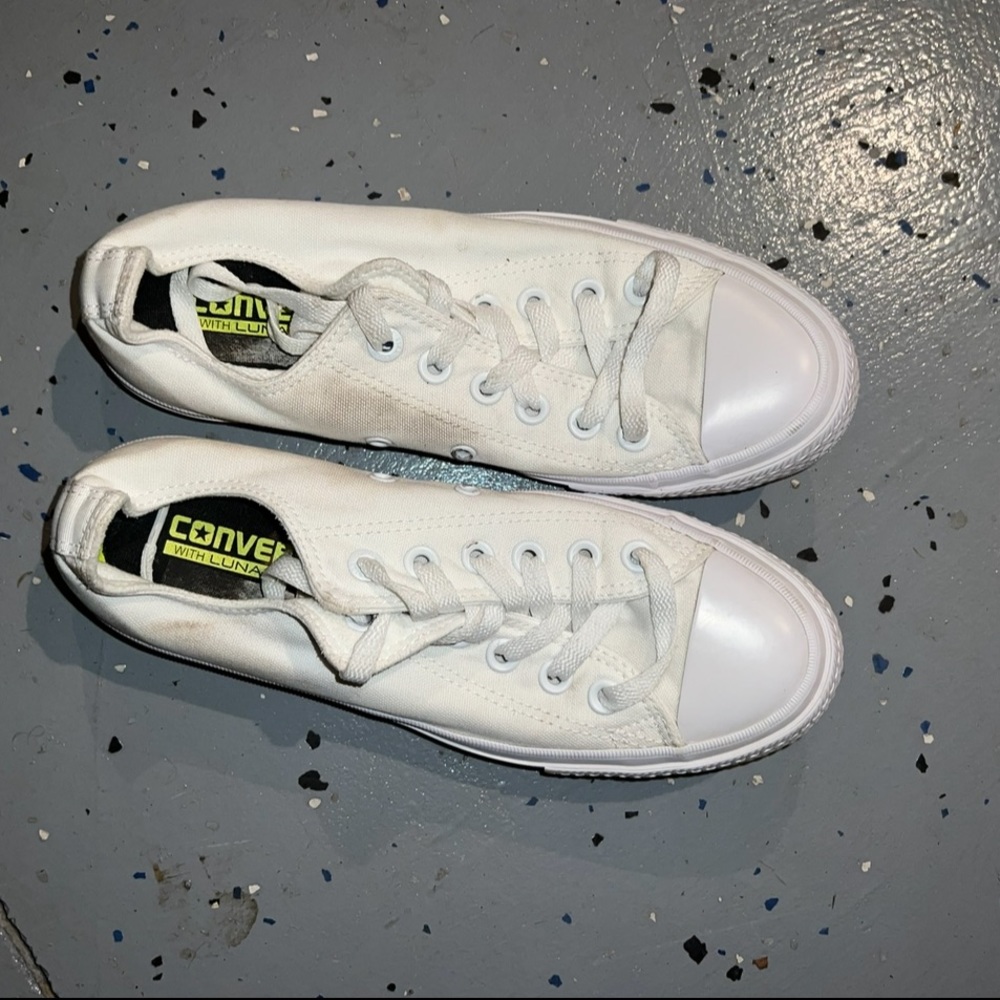 white converse